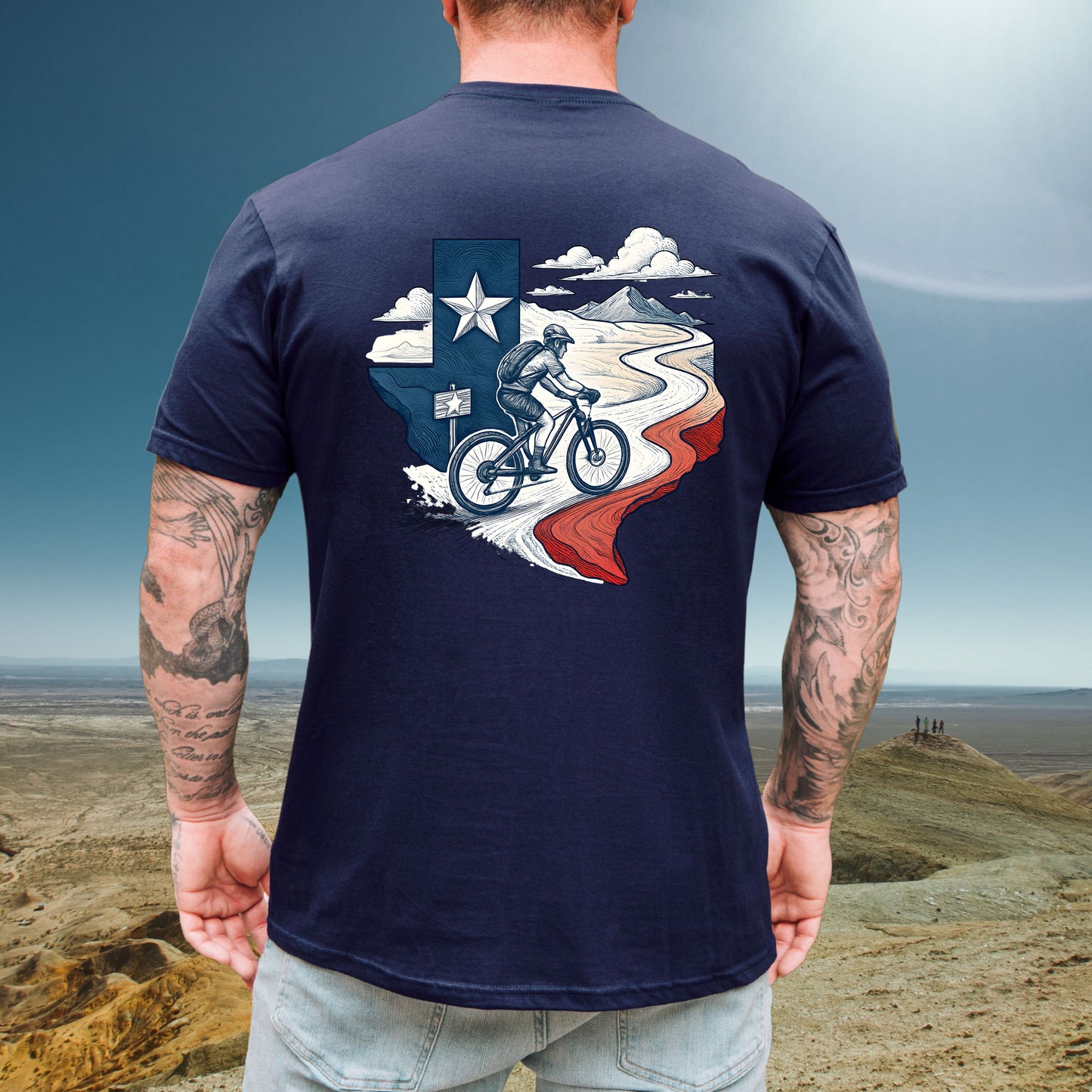 Texas Biking Tee